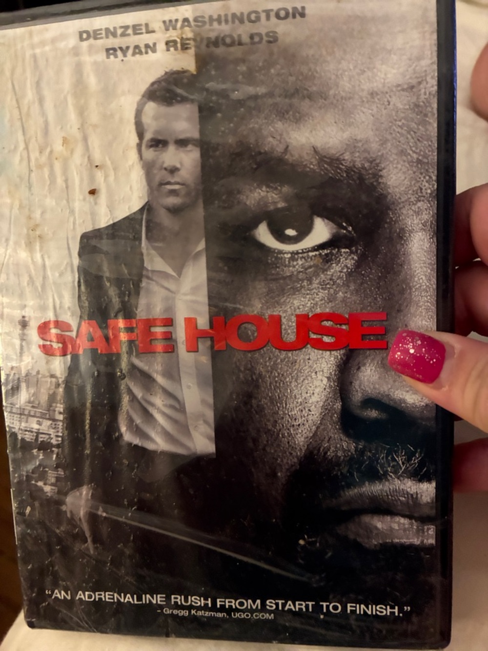 Safe House (DVD) - Black & Red Action Thriller